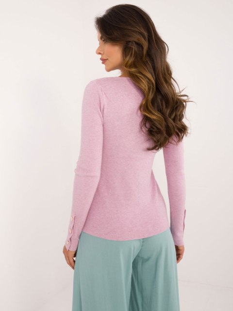 Sweter AT-SW-2334.49 jasny fioletowy L/XL Sweter AT-SW-2334.49 jasny fioletowy L/XL
