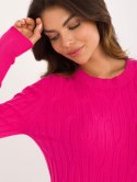 Sweter AT-SW-2338-2.00 fuksjowy