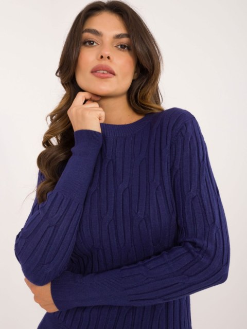 Sweter AT-SW-2338-2.00 granatowy Sweter AT-SW-2338-2.00 granatowy
