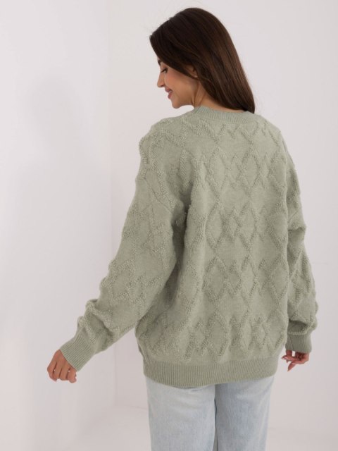 Sweter AT-SW-2361.61 pistacjowy Sweter AT-SW-2361.61 pistacjowy