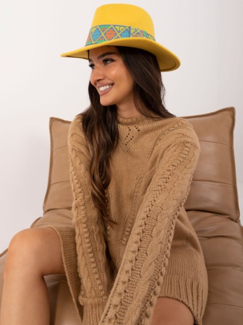 Sweter BA-SW-0574.44 camelowy Sweter BA-SW-0574.44 camelowy