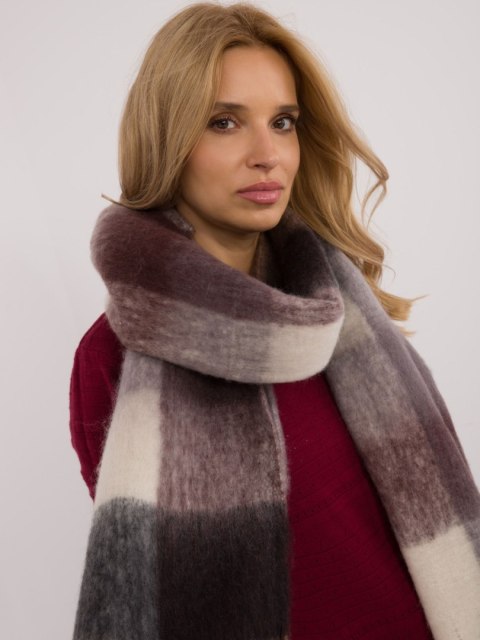 Szalik AT-SZ-2312501.62 ciemny brązowy Szalik AT-SZ-2312501.62 ciemny brązowy