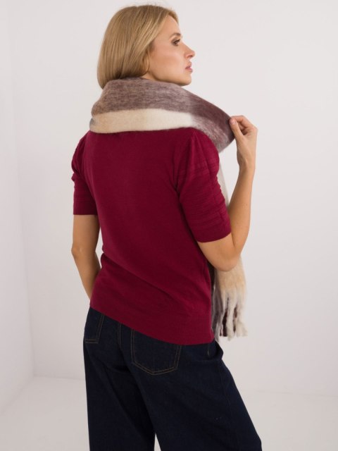 Szalik AT-SZ-2312501.62 ciemny brązowy Szalik AT-SZ-2312501.62 ciemny brązowy