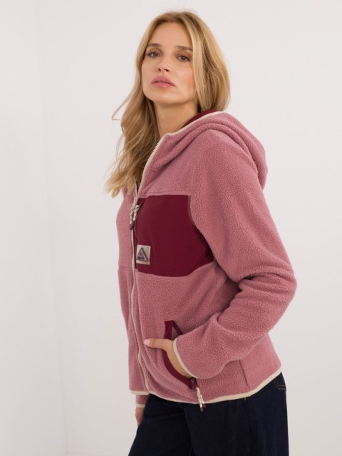 Bluza D20001M02671A3 ciemny różowy S Bluza D20001M02671A3 ciemny różowy S