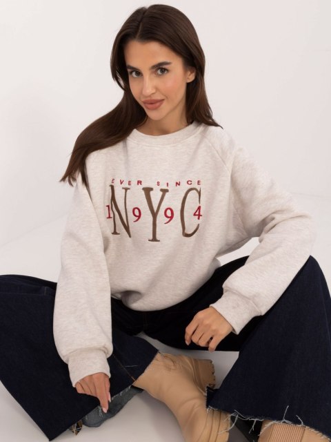 Bluza EM-BL-857.88 jasny beżowy Bluza EM-BL-857.88 jasny beżowy