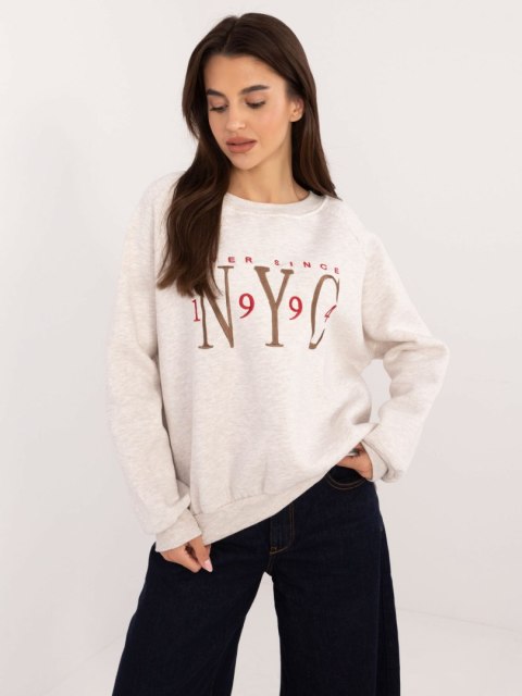 Bluza EM-BL-857.88 jasny beżowy Bluza EM-BL-857.88 jasny beżowy