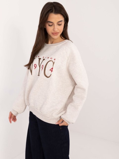 Bluza EM-BL-857.88 jasny beżowy Bluza EM-BL-857.88 jasny beżowy