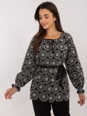 Bluzka LK-BZ-509744.12X czarny S/M