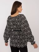 Bluzka LK-BZ-509744.12X czarny S/M