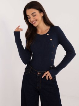 Sweter AT-SW-2332-2.65 granatowy L/XL