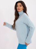Sweter AT-SW-2342-1.35 błękitny