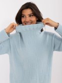 Sweter AT-SW-2342-1.35 błękitny