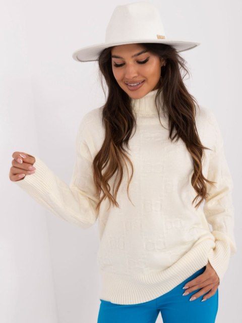 Sweter AT-SW-2342-1.35 ecru Sweter AT-SW-2342-1.35 ecru