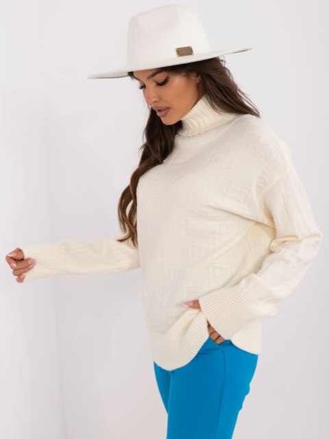 Sweter AT-SW-2342-1.35 ecru Sweter AT-SW-2342-1.35 ecru