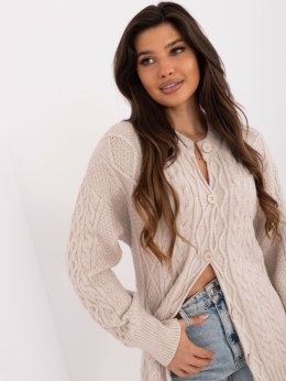 Sweter AT-SW-23525.21 beżowy