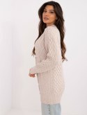 Sweter AT-SW-23525.21 beżowy