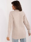 Sweter AT-SW-23525.21 beżowy