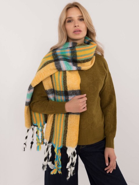 Szalik AT-SZ-231501.49 ciemny żółty Szalik AT-SZ-231501.49 ciemny żółty