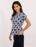 Bluzka LK-BZ-505775.00 jasny niebieski 36
