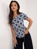 Bluzka LK-BZ-505775.00 jasny niebieski 36