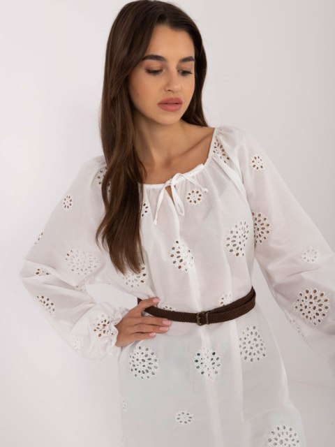 Bluzka LK-BZ-509747.80 biały L/XL Bluzka LK-BZ-509747.80 biały L/XL