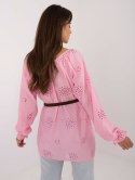 Bluzka LK-BZ-509747.80 różowy L/XL