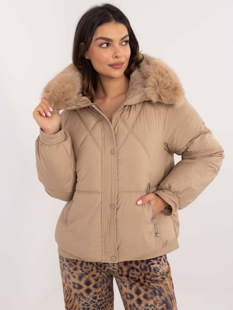 Kurtka MBM-KR-2639.14 camelowy S Kurtka MBM-KR-2639.14 camelowy S
