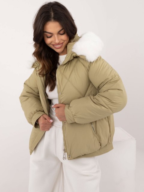 Kurtka MBM-KR-2639.14 oliwkowy XL