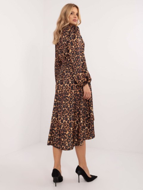 Sukienka LK-SK-509790.25 camelowy S/M Sukienka LK-SK-509790.25 camelowy S/M