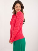 Sweter AT-SW-2338-2.61 koralowy