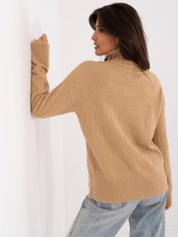 Sweter AT-SW-2342-1.35 camelowy