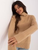 Sweter AT-SW-2342-1.35 camelowy