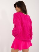 Sweter AT-SW-2361.61 fuksjowy