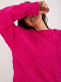 Sweter AT-SW-2361.61 fuksjowy