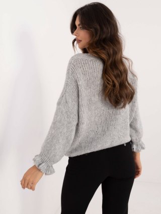 Sweter MI-SW-2912.10X szary