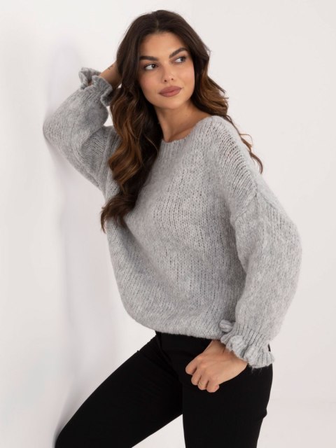 Sweter MI-SW-2912.10X szary