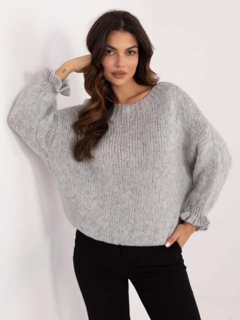 Sweter MI-SW-2912.10X szary