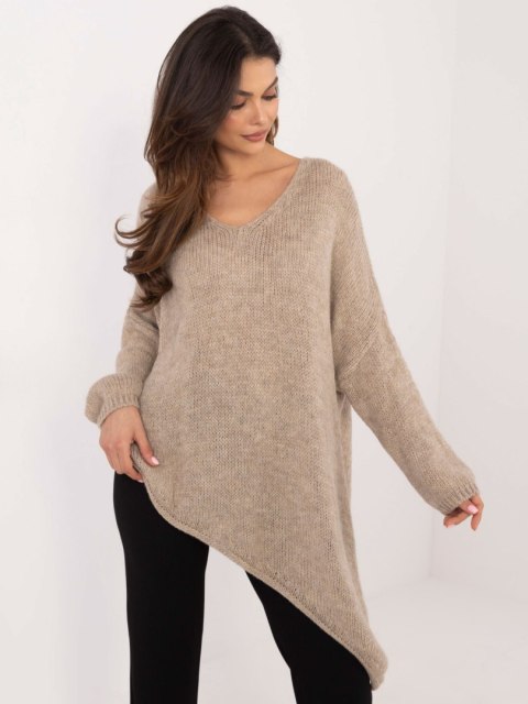 Sweter TW-SW-BI-1925.85 beżowy Sweter TW-SW-BI-1925.85 beżowy