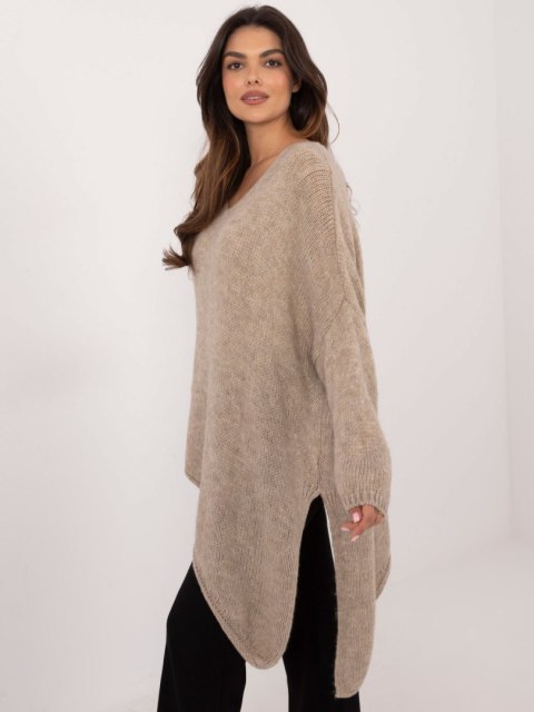 Sweter TW-SW-BI-1925.85 beżowy Sweter TW-SW-BI-1925.85 beżowy