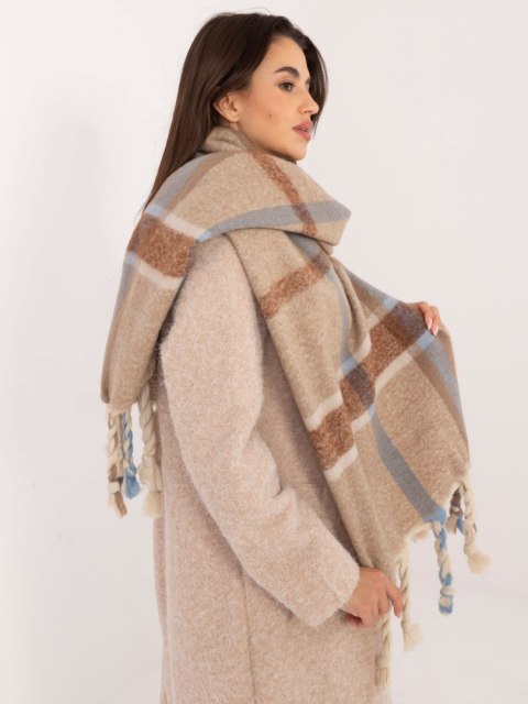 Szalik AT-SZ-2315.33 ciemny bezowy Szalik AT-SZ-2315.33 ciemny bezowy