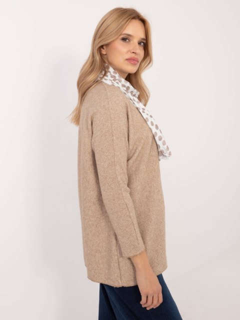 Bluzka DHJ-BZ-19226.91 camelowy Bluzka DHJ-BZ-19226.91 camelowy