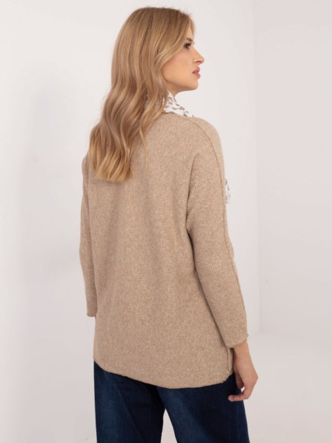 Bluzka DHJ-BZ-19226.91 camelowy Bluzka DHJ-BZ-19226.91 camelowy