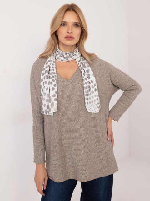 Bluzka DHJ-BZ-19226.91 ciemny bezowy Bluzka DHJ-BZ-19226.91 ciemny bezowy