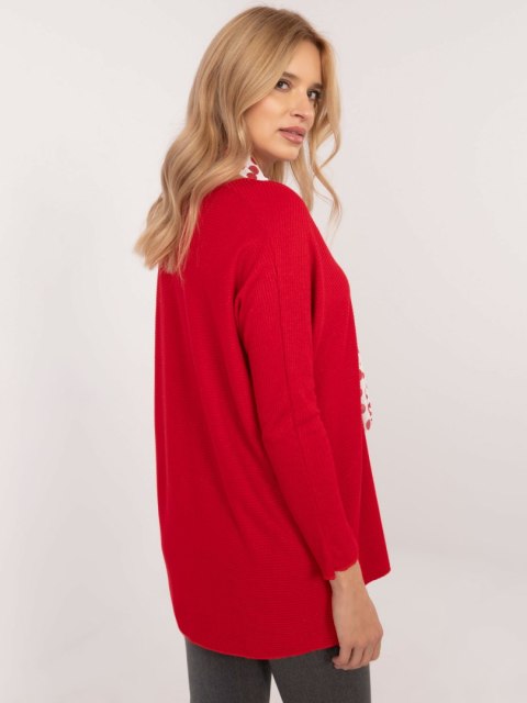 Bluzka DHJ-BZ-19226.91 czerwony Bluzka DHJ-BZ-19226.91 czerwony