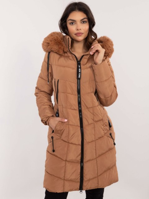 Kurtka SK-KR-HH-2402.36 camelowy M Kurtka SK-KR-HH-2402.36 camelowy M