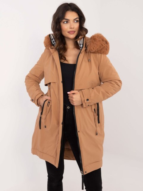 Kurtka SK-KR-HH-2409.47 camelowy L Kurtka SK-KR-HH-2409.47 camelowy L