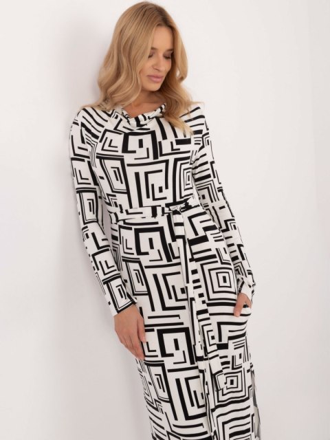 Sukienka LK-SK-509797.27 biało-czarny L/XL Sukienka LK-SK-509797.27 biało-czarny L/XL
