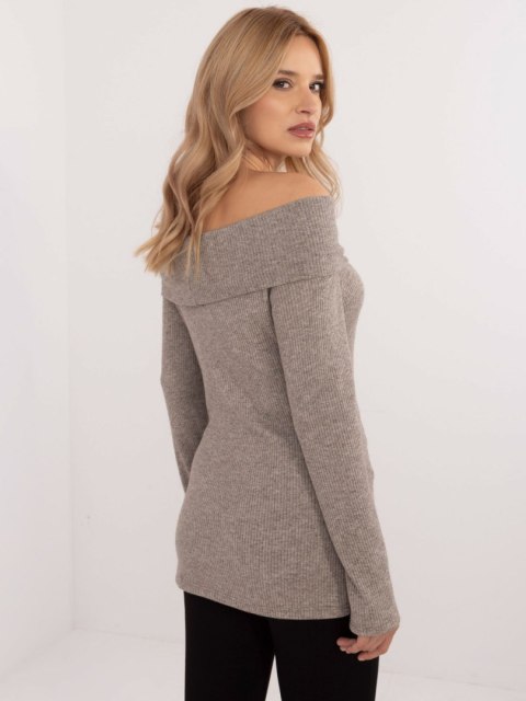 Sweter DHJ-SW-A2449.33 ciemny bezowy Sweter DHJ-SW-A2449.33 ciemny bezowy