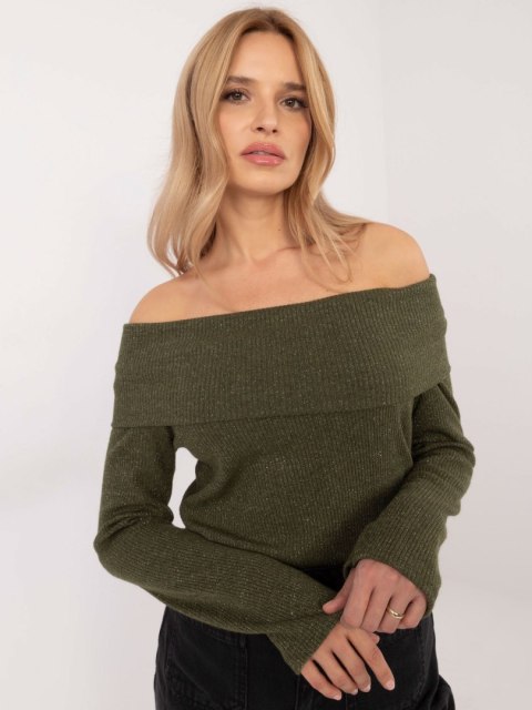 Sweter DHJ-SW-A2449.33 khaki Sweter DHJ-SW-A2449.33 khaki