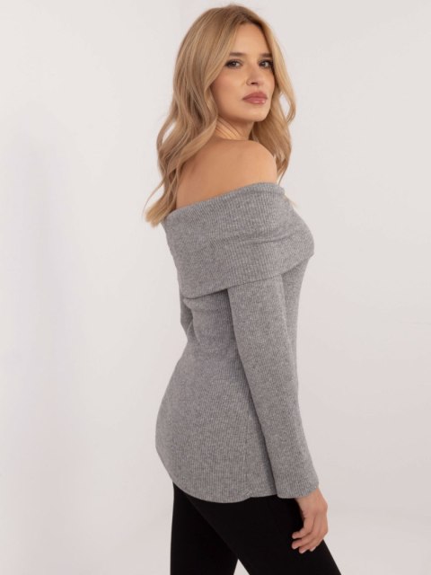 Sweter DHJ-SW-A2449.33 szary Sweter DHJ-SW-A2449.33 szary